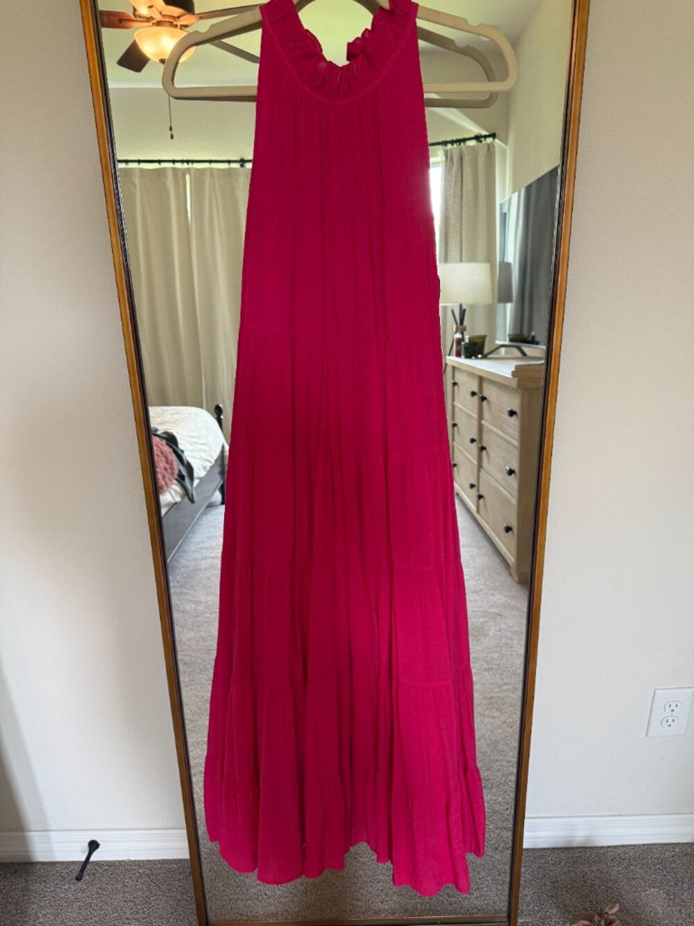 Red Dress Botique Hot Pink Maxi Dress (Size M) - Picture 5 of 5